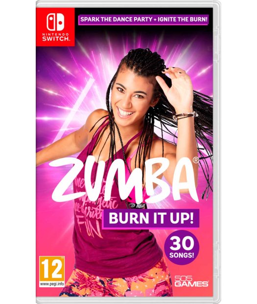 switch zumba - burn it up!