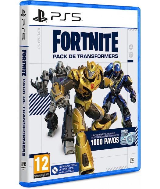 ps5 fortnite pack de transformers