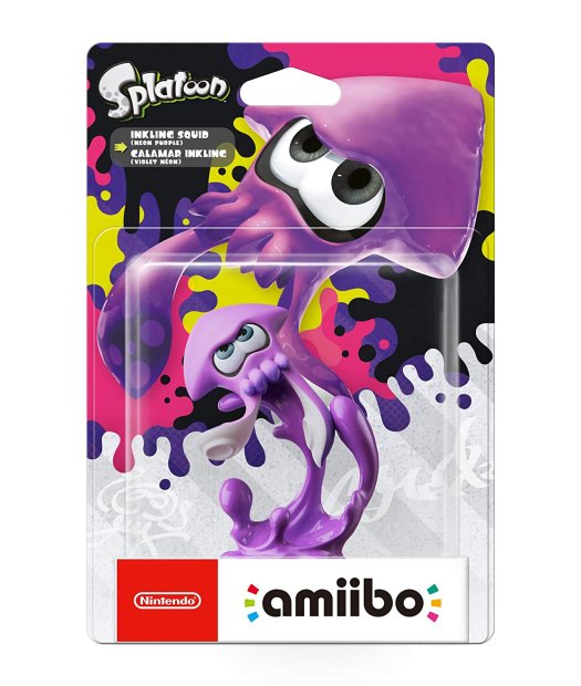 figura amiibo inkling calamar squid splatoon