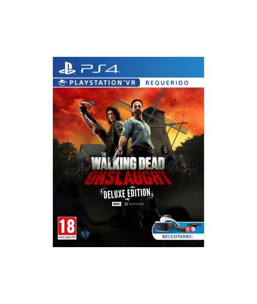 ps4 the walking dead onslaught survivors ed. vr