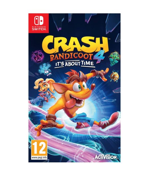 switch crash bandicoot 4 it\'s about time (promo)