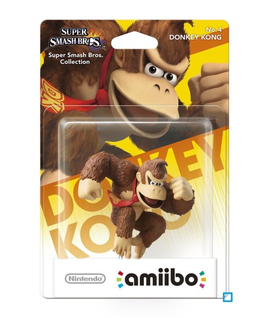 figura amiibo smash donkey kong