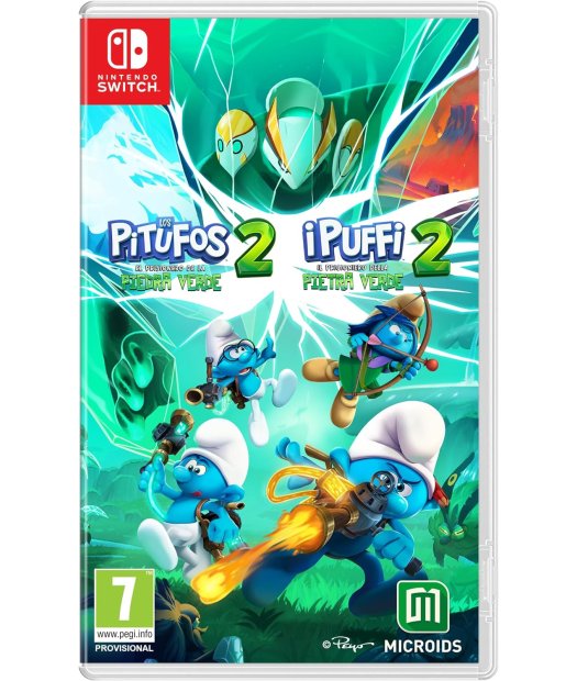 switch los pitufos 2 : the prisoner of the green s