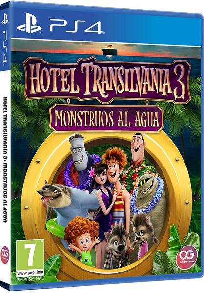 ps4 hotel transylvania monstruos al agua