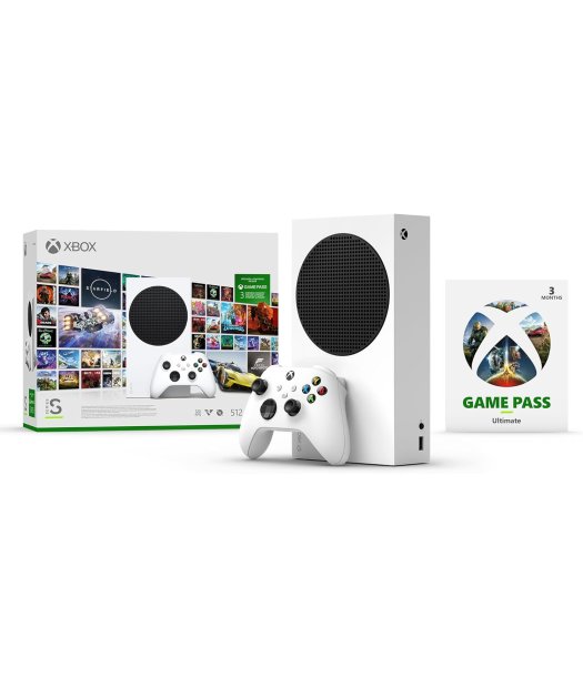 consola xbox series s 512 gb + 3 meses game