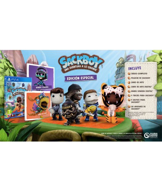 ps4 sackboy - special edition (promo)