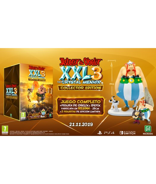 switch asterix y obelix xxl3 the crystal menhir ed