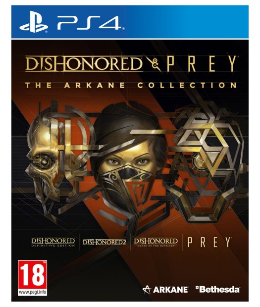 ps4 dishonored & prey the arkane collection