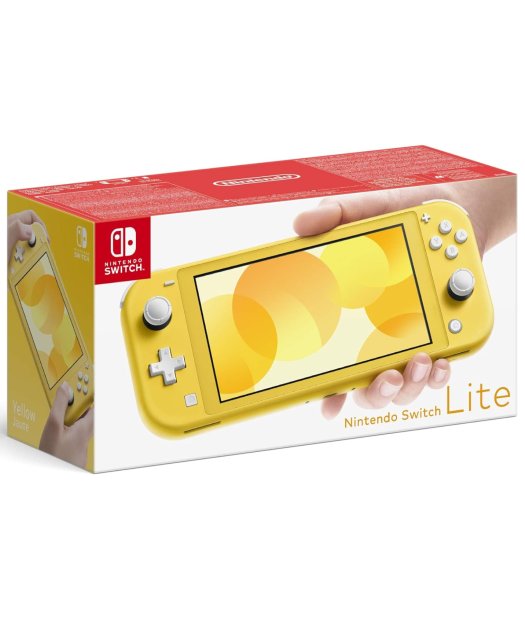 consola nintendo switch lite portatil amarillo