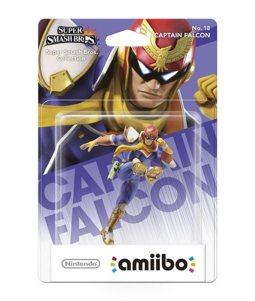 figura amiibo smash capitan falcon