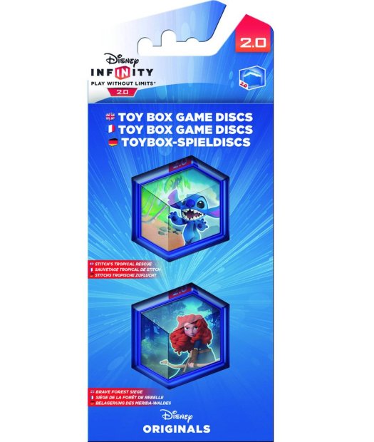 disney infinity 2.0 toy box game discs pack disney