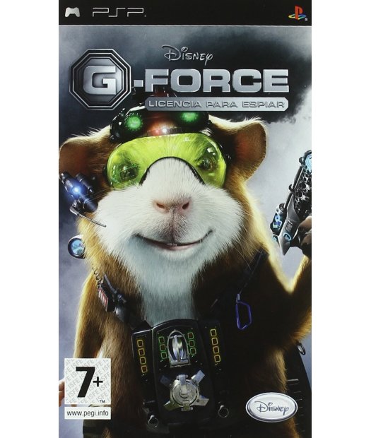 psp g-force licencia para espiar