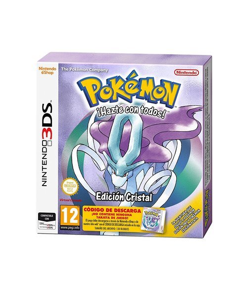 n3ds pokemon cristal (codigo descarga)