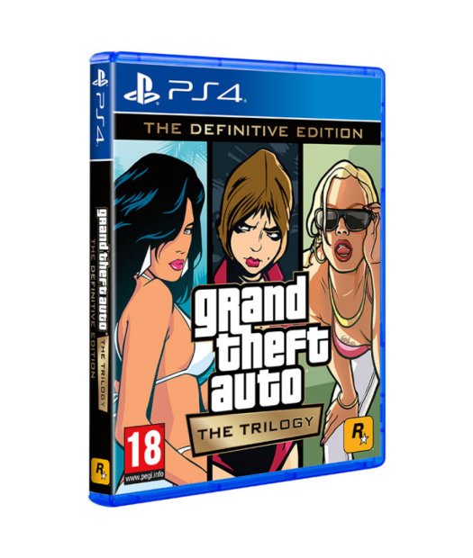 ps4 grand theft auto: the trilogy definitive promo