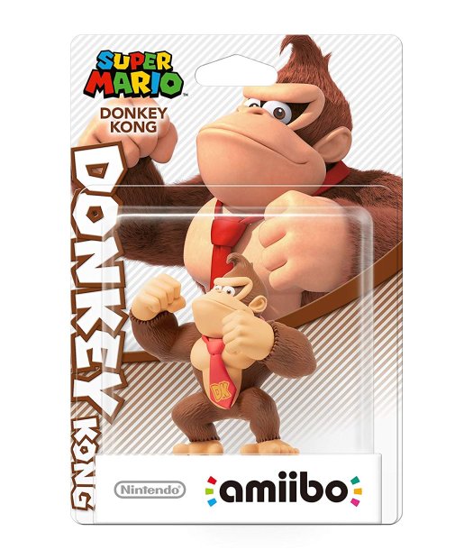 figura amiibo donkey kong (super mario)