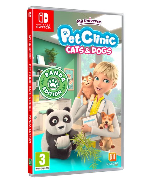 switch my universe - pet clinic panda edition