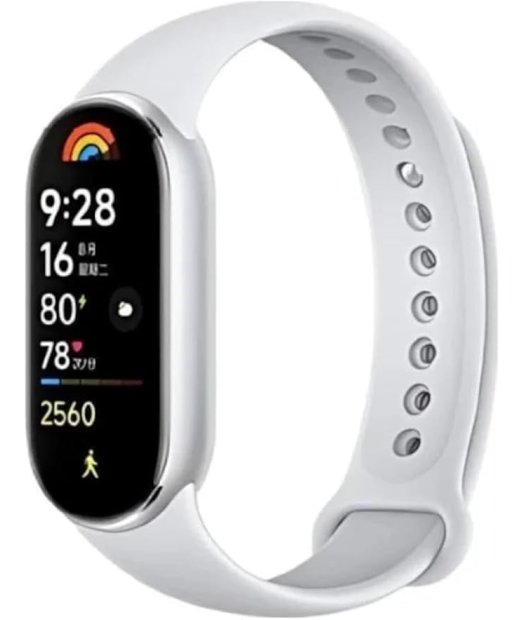 pulsera inteligente xiaomi mi smart band 9 plata