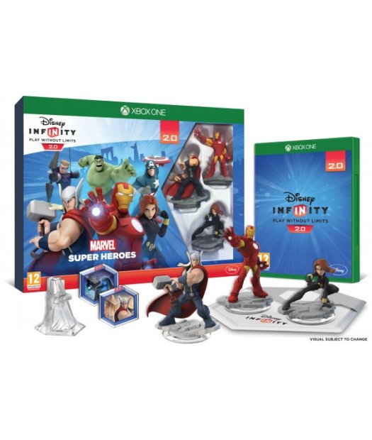 xboxone pack inicio disney infinity marvel super h