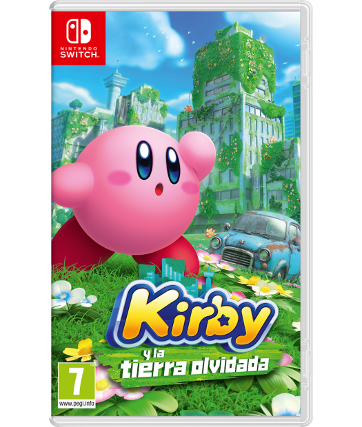 switch kirby y la tierra olvidada