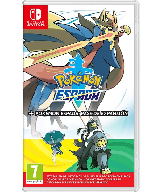 switch pokemon espada + expansion