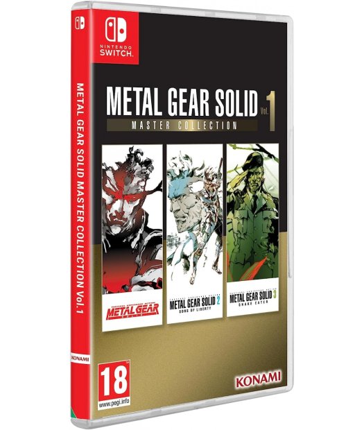 switch metal gear solid: master collection vol 1