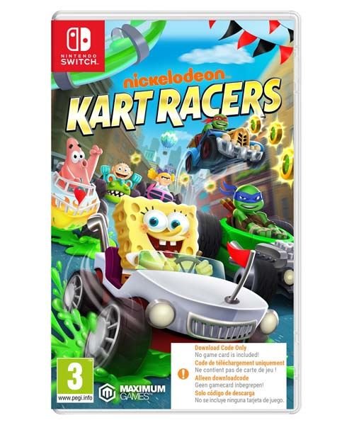 switch nickelodeon kart racers \"code in box\"