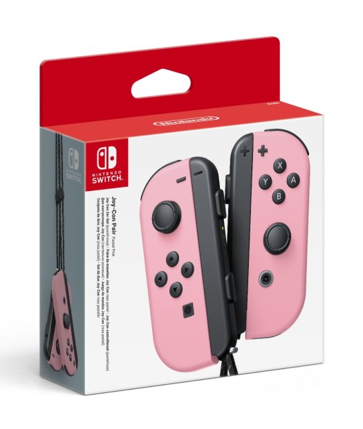 mandos joycon (set izq-dcha) rosa switch