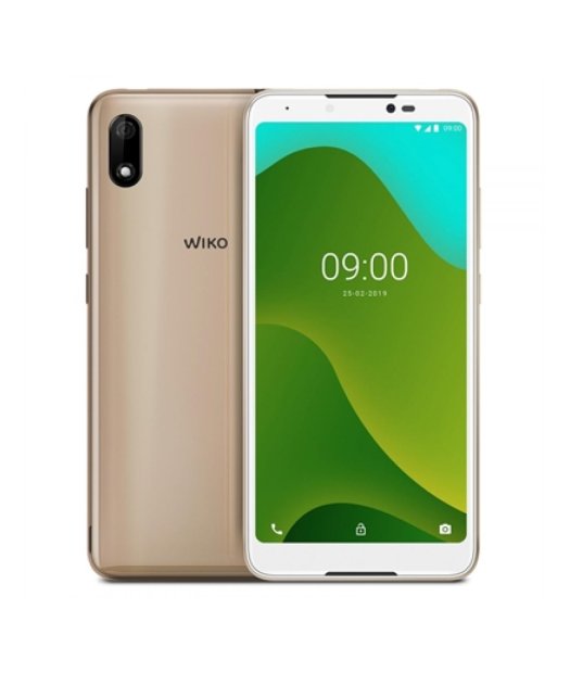 smartphone 5,99\" wiko y70 16+1gb dorado + carcasa