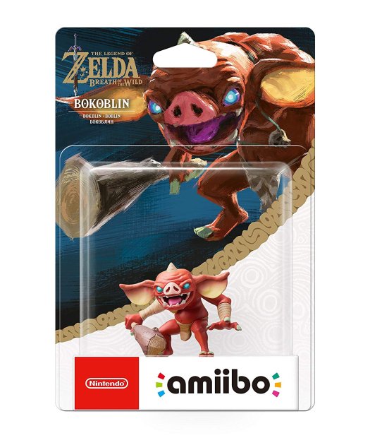 figura amiibo bokoblin (coleccion zelda)