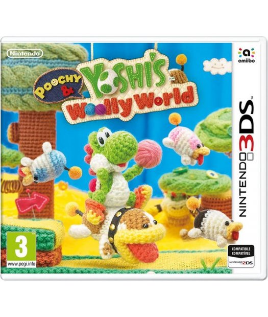 n3ds poochy and yoshis woolly world