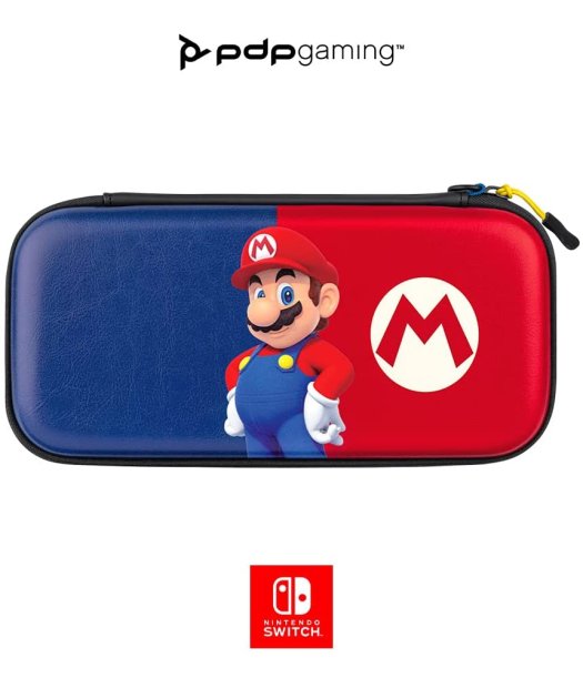 bolsa deluxe case mario nintendo switch