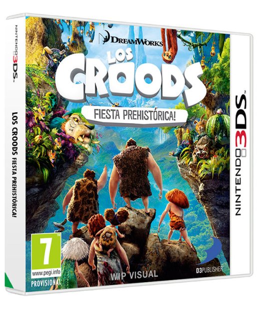 n3ds los croods fiesta prehistorica