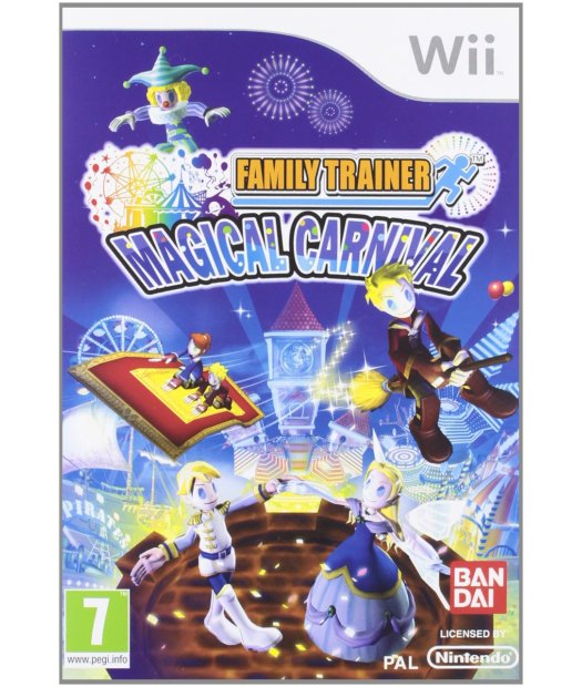 wii family trainer magical carnival