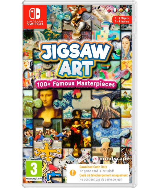 switch jigsaw art: 100 + famous masterpieces