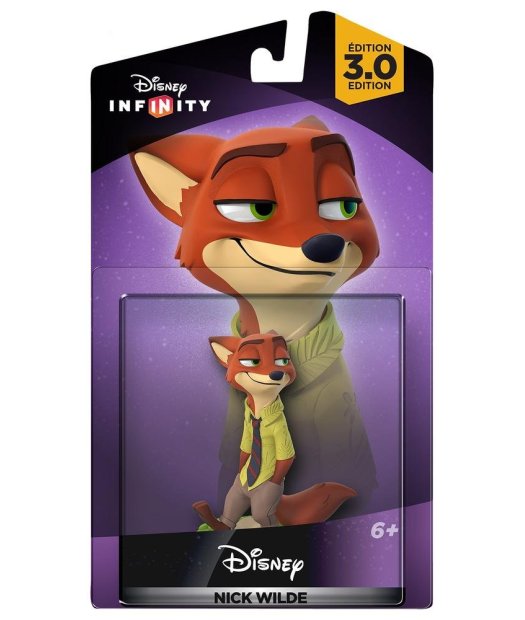 figura disney infinity 3.0 nick wilde -zootropolis