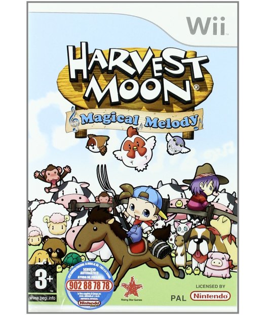 wii harvest moon magical melody