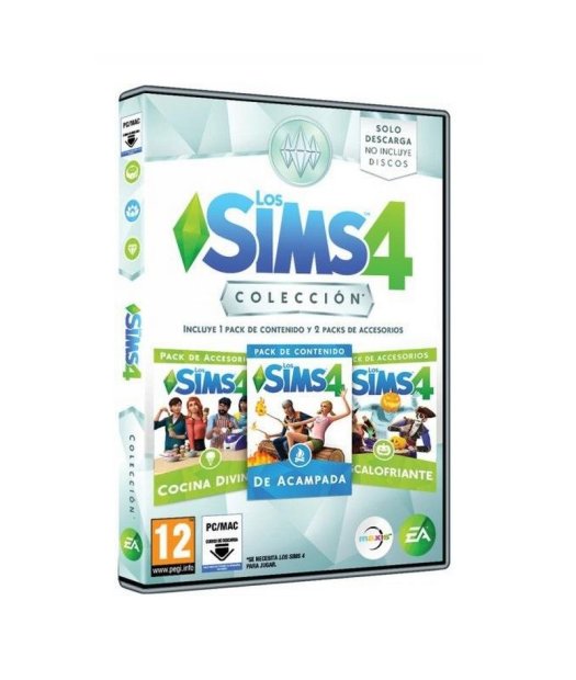 pc los sims 4 coleccion 3(cine+gourmet+jardin rom)