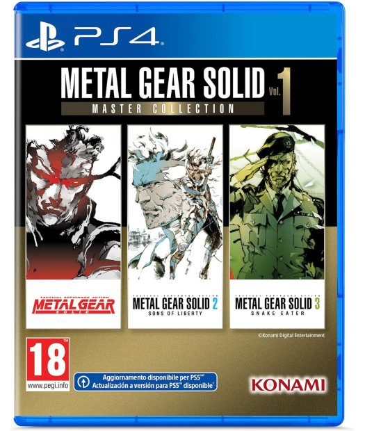 ps4 metal gear solid: master collection vol.1