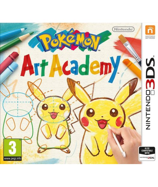 n3ds pokemon art academy