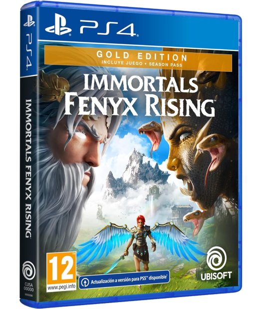 ps4 immortals fenyx rising gold edition promo