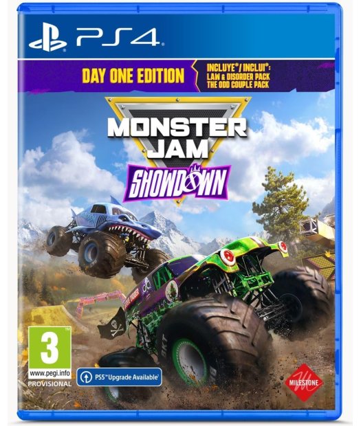 ps4 monster jam showdown day one edition