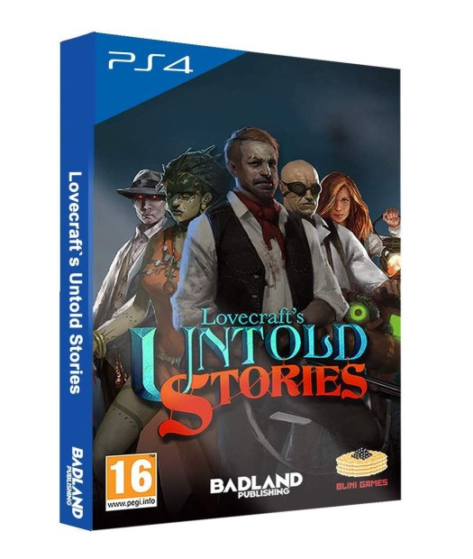 ps4 lovecraft\'s untold stories: collector\'s ed