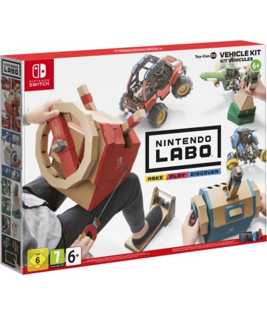 switch nintendo labo kit de vehiculos