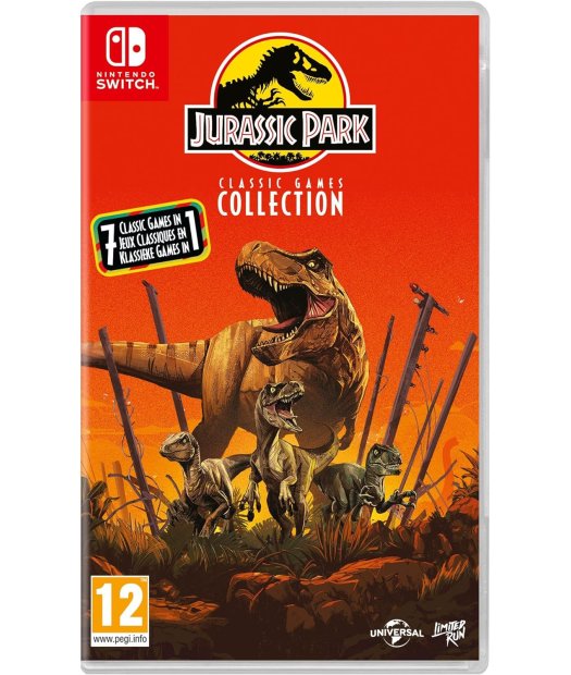 switch jurassic park classic games collection