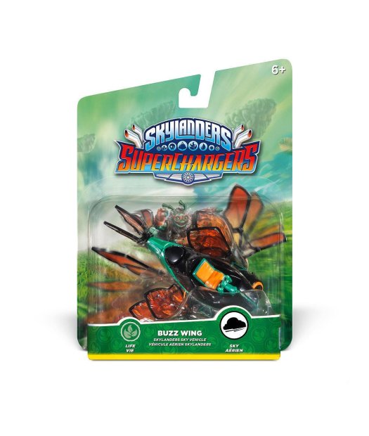 figura skylanders sc buzz wing (vehiculo)