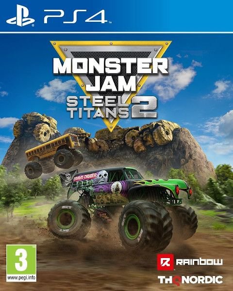 ps4 monster jam steel titans 2