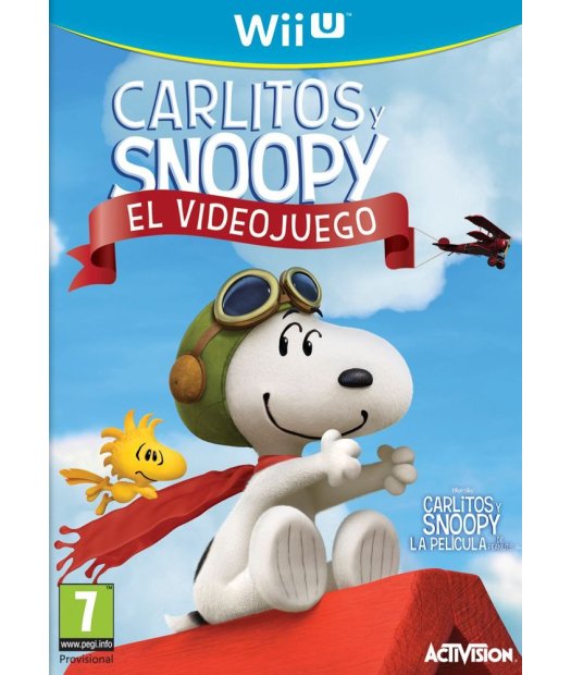 wiiu carlitos y snoopy el videojuego