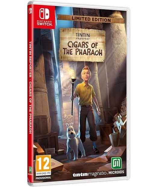 switch tintin reporter los cigarros del faraon lim