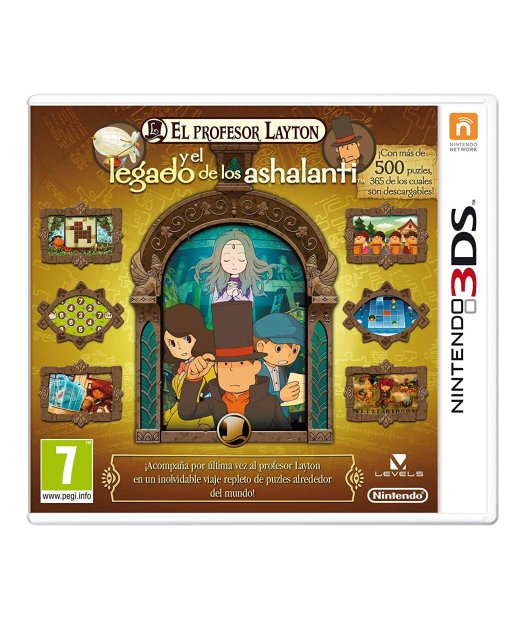 n3ds el profesor layton y el legado los ashalanti