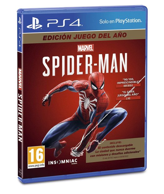 ps4 marvel spiderman juego del ao (promo)